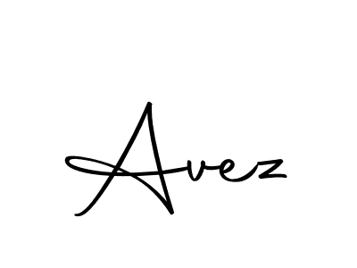 Design your own signature with our free online signature maker. With this signature software, you can create a handwritten (Autography-DOLnW) signature for name Avez. Avez signature style 10 images and pictures png