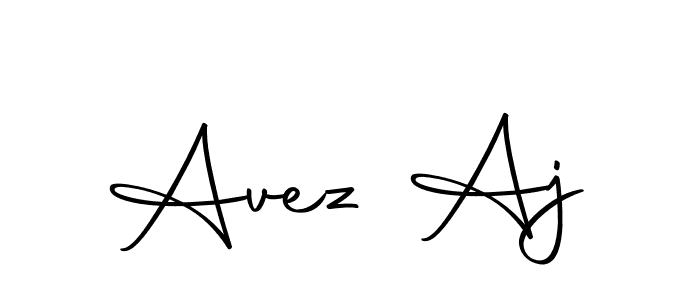 Make a beautiful signature design for name Avez Aj. With this signature (Autography-DOLnW) style, you can create a handwritten signature for free. Avez Aj signature style 10 images and pictures png