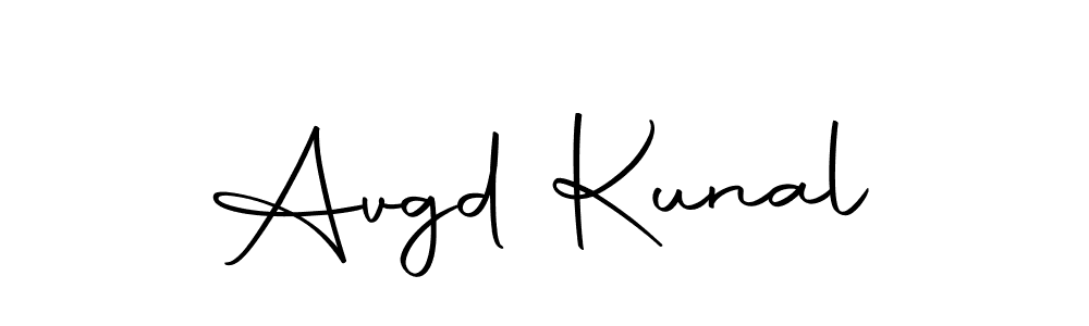Similarly Autography-DOLnW is the best handwritten signature design. Signature creator online .You can use it as an online autograph creator for name Avgd Kunal. Avgd Kunal signature style 10 images and pictures png