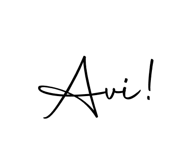 You can use this online signature creator to create a handwritten signature for the name Avi!. This is the best online autograph maker. Avi! signature style 10 images and pictures png