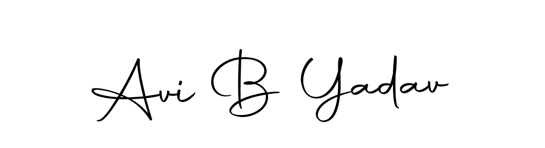 Here are the top 10 professional signature styles for the name Avi B Yadav. These are the best autograph styles you can use for your name. Avi B Yadav signature style 10 images and pictures png