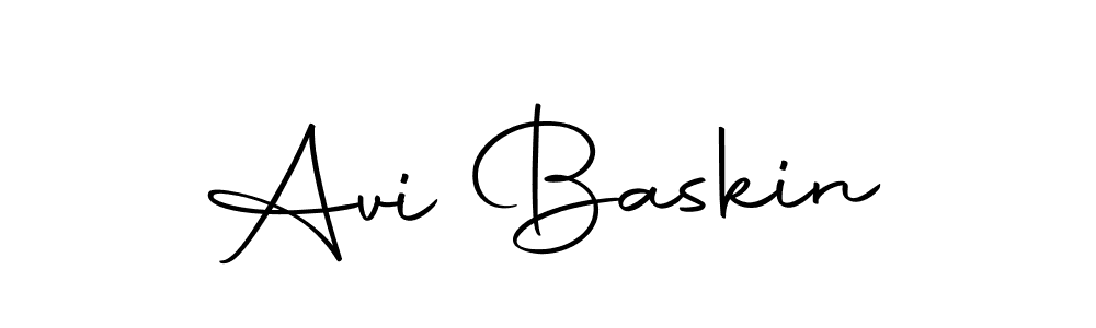 Make a beautiful signature design for name Avi Baskin. Use this online signature maker to create a handwritten signature for free. Avi Baskin signature style 10 images and pictures png