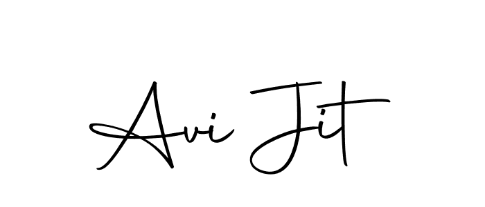Make a beautiful signature design for name Avi Jit. With this signature (Autography-DOLnW) style, you can create a handwritten signature for free. Avi Jit signature style 10 images and pictures png