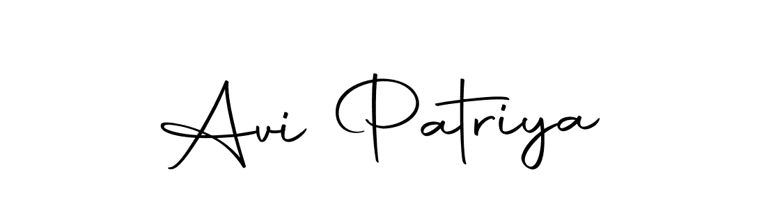 Make a beautiful signature design for name Avi Patriya. With this signature (Autography-DOLnW) style, you can create a handwritten signature for free. Avi Patriya signature style 10 images and pictures png
