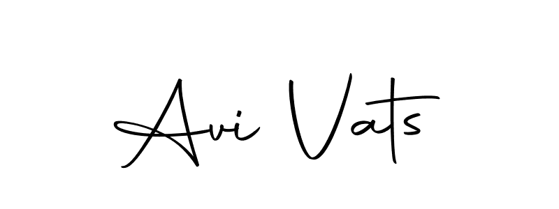 How to make Avi Vats signature? Autography-DOLnW is a professional autograph style. Create handwritten signature for Avi Vats name. Avi Vats signature style 10 images and pictures png