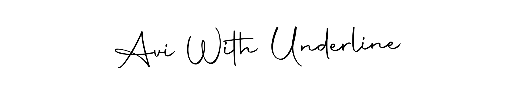 How to Draw Avi With Underline signature style? Autography-DOLnW is a latest design signature styles for name Avi With Underline. Avi With Underline signature style 10 images and pictures png