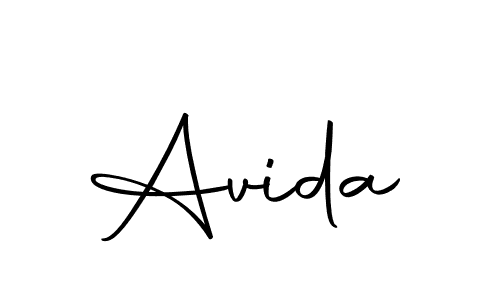 You should practise on your own different ways (Autography-DOLnW) to write your name (Avida) in signature. don't let someone else do it for you. Avida signature style 10 images and pictures png