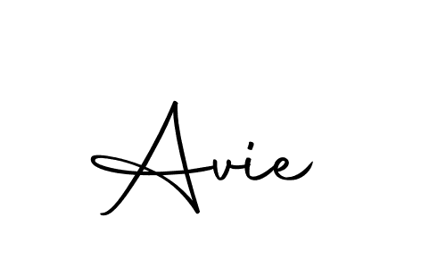 How to make Avie  name signature. Use Autography-DOLnW style for creating short signs online. This is the latest handwritten sign. Avie  signature style 10 images and pictures png