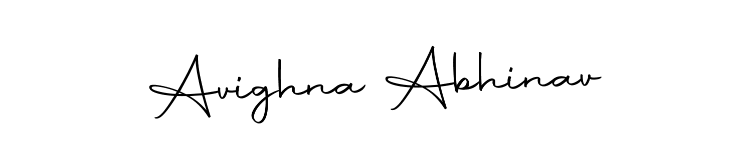 You should practise on your own different ways (Autography-DOLnW) to write your name (Avighna Abhinav) in signature. don't let someone else do it for you. Avighna Abhinav signature style 10 images and pictures png