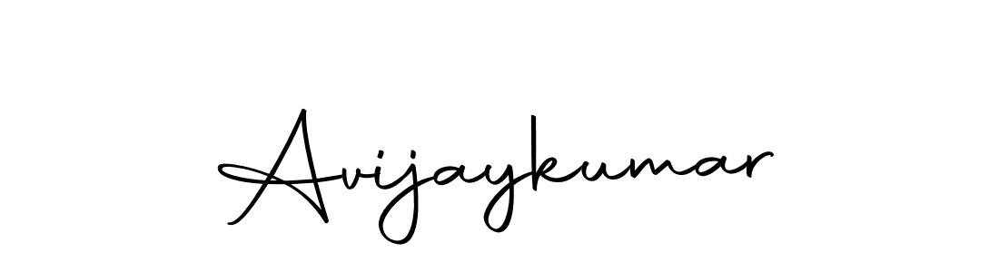 Make a beautiful signature design for name Avijaykumar. With this signature (Autography-DOLnW) style, you can create a handwritten signature for free. Avijaykumar signature style 10 images and pictures png
