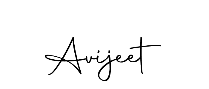 Use a signature maker to create a handwritten signature online. With this signature software, you can design (Autography-DOLnW) your own signature for name Avijeet. Avijeet signature style 10 images and pictures png