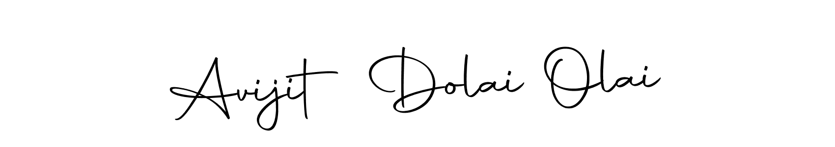 This is the best signature style for the Avijit Dolai Olai name. Also you like these signature font (Autography-DOLnW). Mix name signature. Avijit Dolai Olai signature style 10 images and pictures png