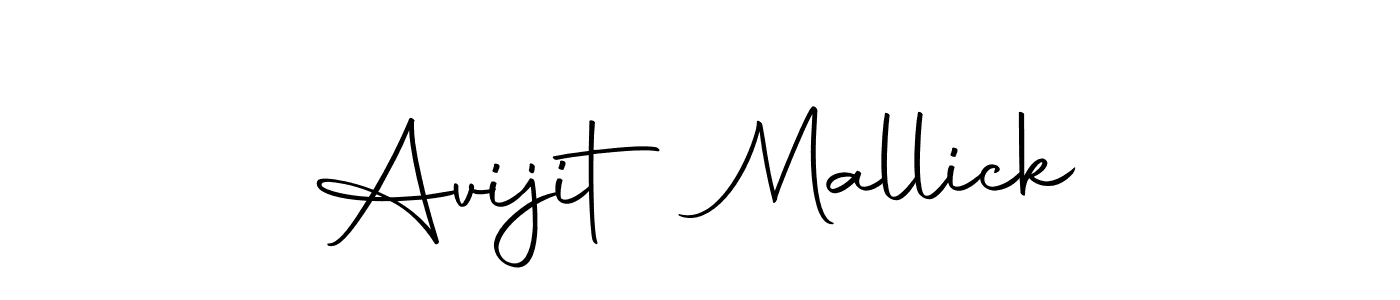 Avijit Mallick stylish signature style. Best Handwritten Sign (Autography-DOLnW) for my name. Handwritten Signature Collection Ideas for my name Avijit Mallick. Avijit Mallick signature style 10 images and pictures png