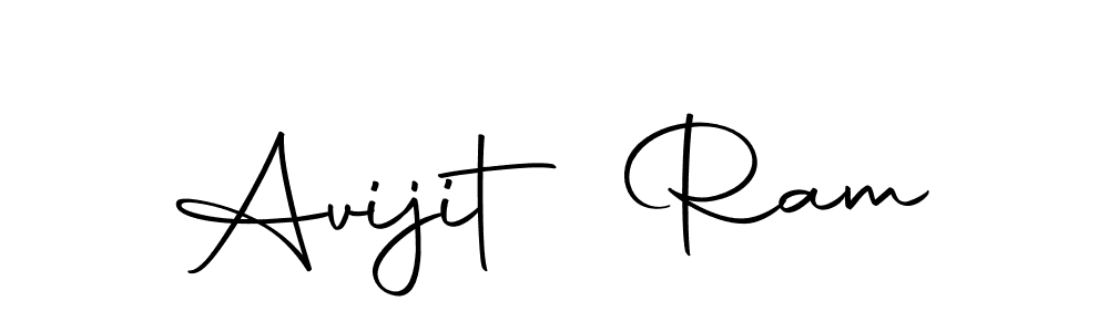 Design your own signature with our free online signature maker. With this signature software, you can create a handwritten (Autography-DOLnW) signature for name Avijit Ram. Avijit Ram signature style 10 images and pictures png