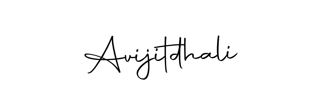 The best way (Autography-DOLnW) to make a short signature is to pick only two or three words in your name. The name Avijitdhali include a total of six letters. For converting this name. Avijitdhali signature style 10 images and pictures png