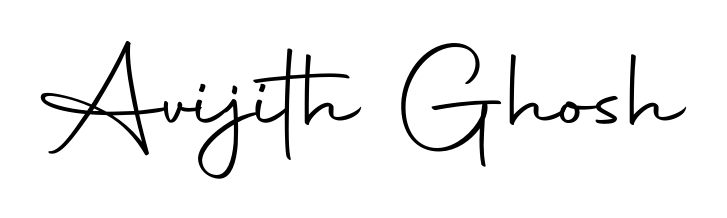 Use a signature maker to create a handwritten signature online. With this signature software, you can design (Autography-DOLnW) your own signature for name Avijith Ghosh. Avijith Ghosh signature style 10 images and pictures png