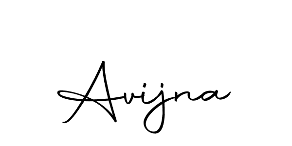 How to make Avijna name signature. Use Autography-DOLnW style for creating short signs online. This is the latest handwritten sign. Avijna signature style 10 images and pictures png