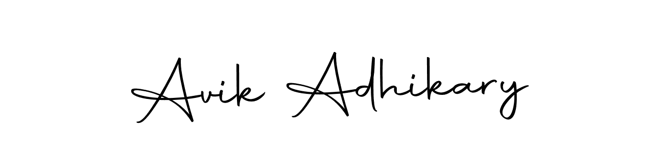 Best and Professional Signature Style for Avik Adhikary. Autography-DOLnW Best Signature Style Collection. Avik Adhikary signature style 10 images and pictures png