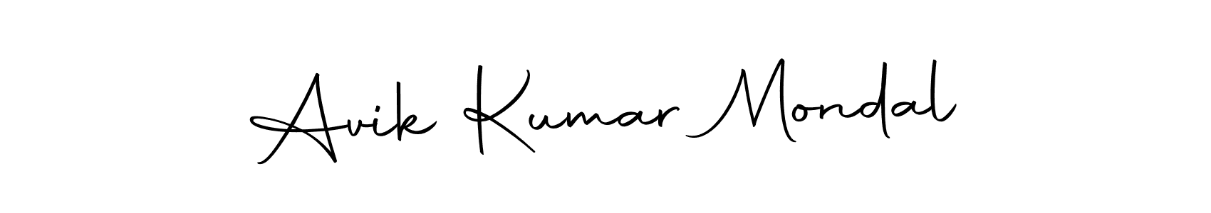 Also we have Avik Kumar Mondal name is the best signature style. Create professional handwritten signature collection using Autography-DOLnW autograph style. Avik Kumar Mondal signature style 10 images and pictures png