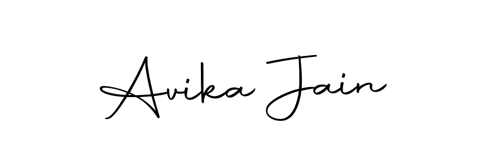 Here are the top 10 professional signature styles for the name Avika Jain. These are the best autograph styles you can use for your name. Avika Jain signature style 10 images and pictures png