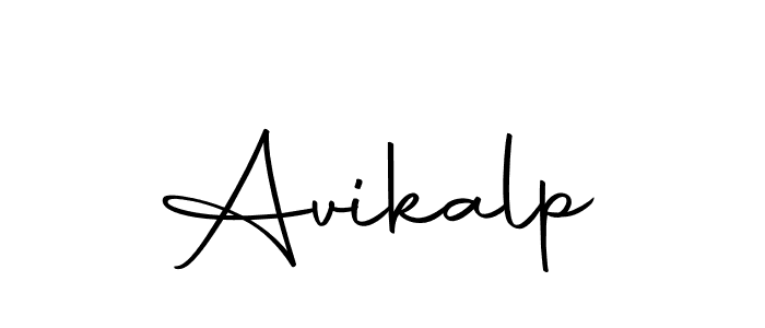 How to make Avikalp signature? Autography-DOLnW is a professional autograph style. Create handwritten signature for Avikalp name. Avikalp signature style 10 images and pictures png