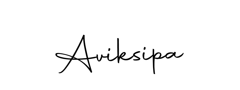 You can use this online signature creator to create a handwritten signature for the name Aviksipa. This is the best online autograph maker. Aviksipa signature style 10 images and pictures png