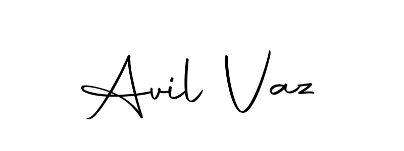 Avil Vaz stylish signature style. Best Handwritten Sign (Autography-DOLnW) for my name. Handwritten Signature Collection Ideas for my name Avil Vaz. Avil Vaz signature style 10 images and pictures png