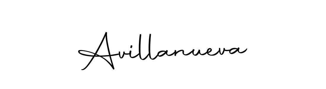 Design your own signature with our free online signature maker. With this signature software, you can create a handwritten (Autography-DOLnW) signature for name Avillanueva. Avillanueva signature style 10 images and pictures png