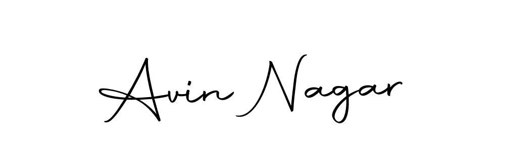 Make a beautiful signature design for name Avin Nagar. Use this online signature maker to create a handwritten signature for free. Avin Nagar signature style 10 images and pictures png