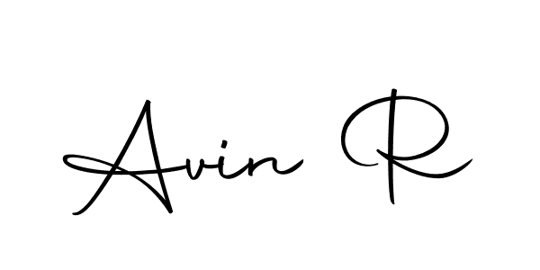 It looks lik you need a new signature style for name Avin R. Design unique handwritten (Autography-DOLnW) signature with our free signature maker in just a few clicks. Avin R signature style 10 images and pictures png