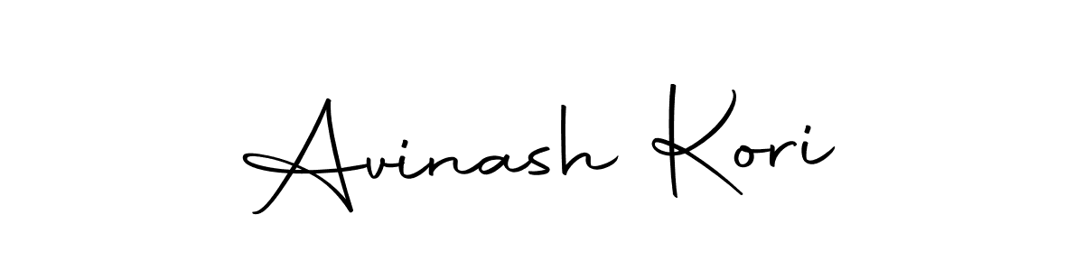 Create a beautiful signature design for name Avinash Kori. With this signature (Autography-DOLnW) fonts, you can make a handwritten signature for free. Avinash Kori signature style 10 images and pictures png