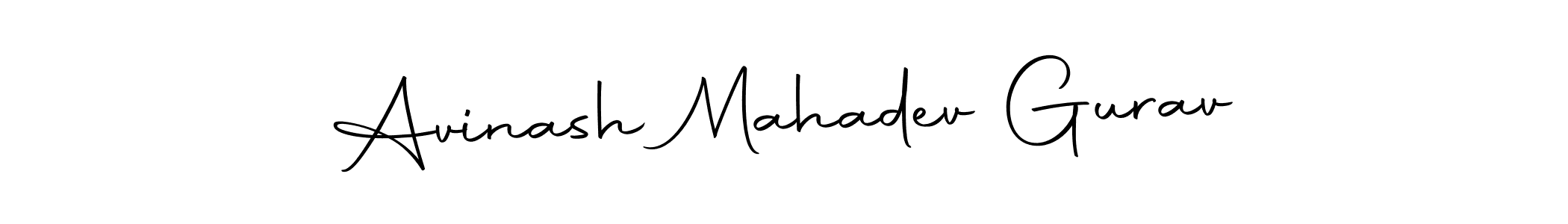 Similarly Autography-DOLnW is the best handwritten signature design. Signature creator online .You can use it as an online autograph creator for name Avinash Mahadev Gurav. Avinash Mahadev Gurav signature style 10 images and pictures png