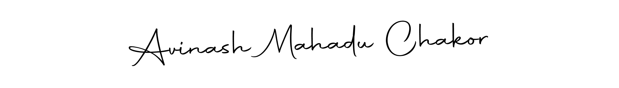 You should practise on your own different ways (Autography-DOLnW) to write your name (Avinash Mahadu Chakor) in signature. don't let someone else do it for you. Avinash Mahadu Chakor signature style 10 images and pictures png