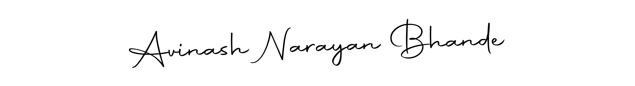 The best way (Autography-DOLnW) to make a short signature is to pick only two or three words in your name. The name Avinash Narayan Bhande include a total of six letters. For converting this name. Avinash Narayan Bhande signature style 10 images and pictures png