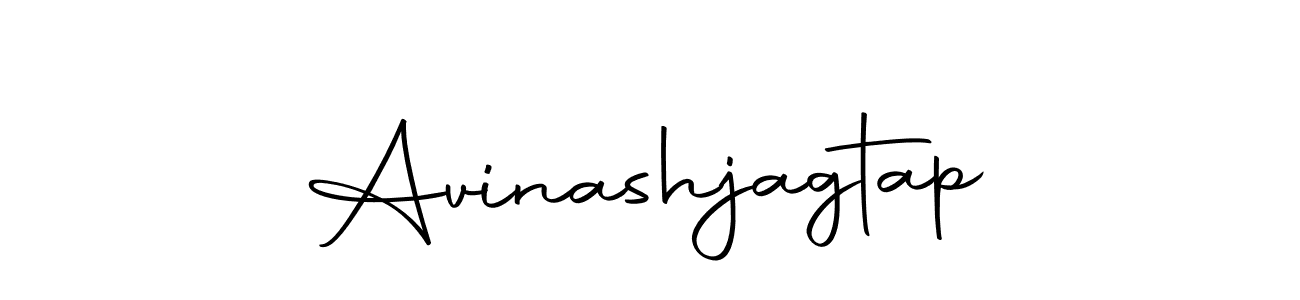 How to make Avinashjagtap name signature. Use Autography-DOLnW style for creating short signs online. This is the latest handwritten sign. Avinashjagtap signature style 10 images and pictures png