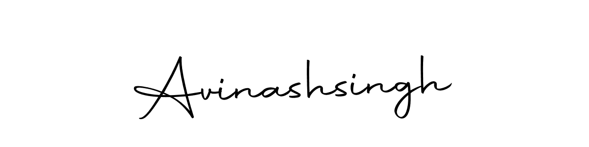 Make a beautiful signature design for name Avinashsingh. With this signature (Autography-DOLnW) style, you can create a handwritten signature for free. Avinashsingh signature style 10 images and pictures png