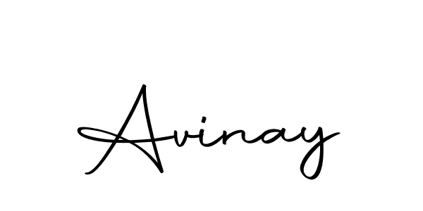 Create a beautiful signature design for name Avinay. With this signature (Autography-DOLnW) fonts, you can make a handwritten signature for free. Avinay signature style 10 images and pictures png