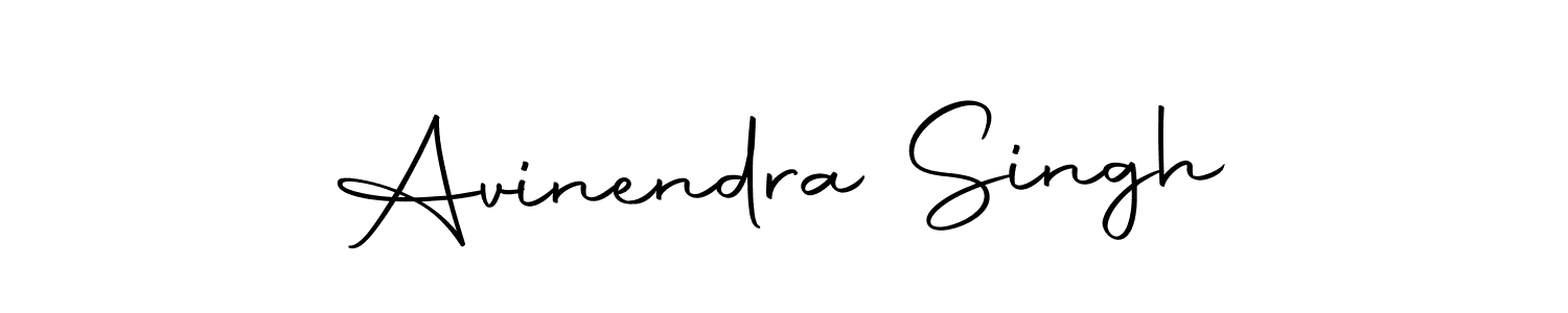 Also we have Avinendra Singh name is the best signature style. Create professional handwritten signature collection using Autography-DOLnW autograph style. Avinendra Singh signature style 10 images and pictures png