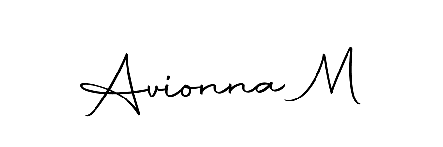 Make a short Avionna M signature style. Manage your documents anywhere anytime using Autography-DOLnW. Create and add eSignatures, submit forms, share and send files easily. Avionna M signature style 10 images and pictures png