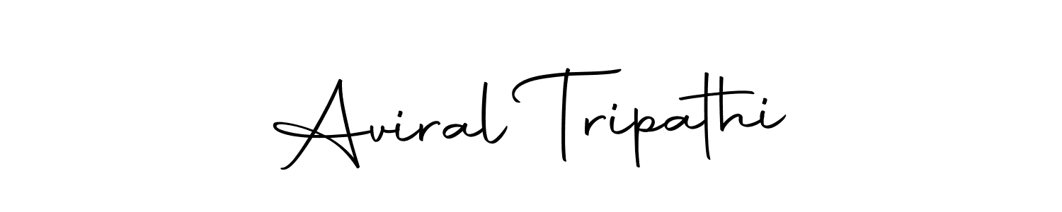 You should practise on your own different ways (Autography-DOLnW) to write your name (Aviral Tripathi) in signature. don't let someone else do it for you. Aviral Tripathi signature style 10 images and pictures png
