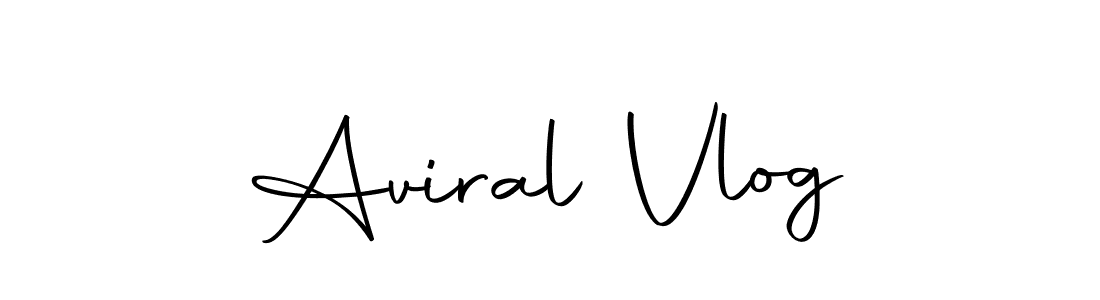 Aviral Vlog stylish signature style. Best Handwritten Sign (Autography-DOLnW) for my name. Handwritten Signature Collection Ideas for my name Aviral Vlog. Aviral Vlog signature style 10 images and pictures png