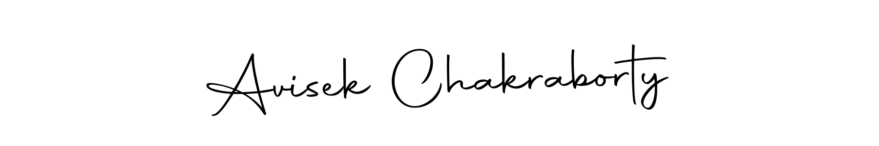 How to make Avisek Chakraborty signature? Autography-DOLnW is a professional autograph style. Create handwritten signature for Avisek Chakraborty name. Avisek Chakraborty signature style 10 images and pictures png