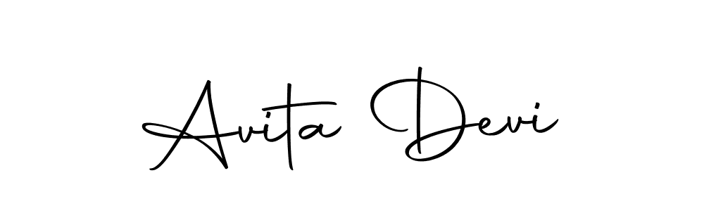 Create a beautiful signature design for name Avita Devi. With this signature (Autography-DOLnW) fonts, you can make a handwritten signature for free. Avita Devi signature style 10 images and pictures png