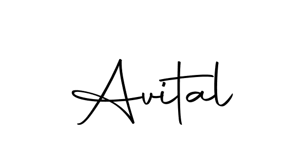 Make a beautiful signature design for name Avital. Use this online signature maker to create a handwritten signature for free. Avital signature style 10 images and pictures png