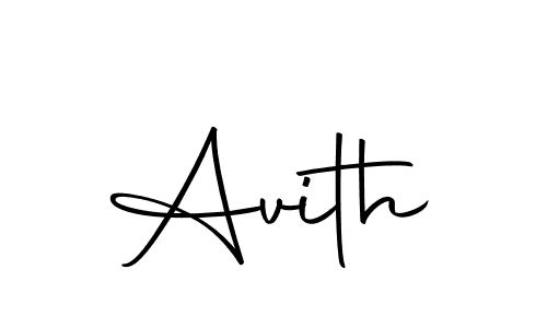 Avith stylish signature style. Best Handwritten Sign (Autography-DOLnW) for my name. Handwritten Signature Collection Ideas for my name Avith. Avith signature style 10 images and pictures png