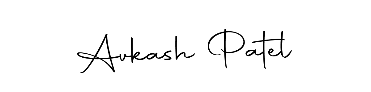 Use a signature maker to create a handwritten signature online. With this signature software, you can design (Autography-DOLnW) your own signature for name Avkash Patel. Avkash Patel signature style 10 images and pictures png