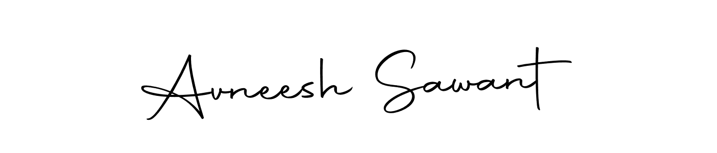 Make a beautiful signature design for name Avneesh Sawant. With this signature (Autography-DOLnW) style, you can create a handwritten signature for free. Avneesh Sawant signature style 10 images and pictures png