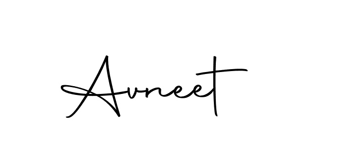 How to make Avneet  signature? Autography-DOLnW is a professional autograph style. Create handwritten signature for Avneet  name. Avneet  signature style 10 images and pictures png