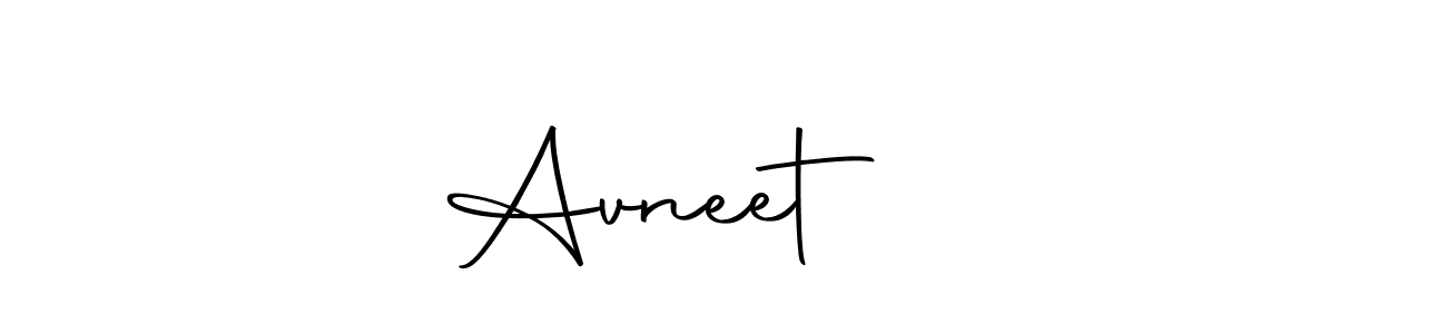 It looks lik you need a new signature style for name Avneet ♥️. Design unique handwritten (Autography-DOLnW) signature with our free signature maker in just a few clicks. Avneet ♥️ signature style 10 images and pictures png