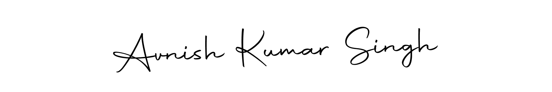 Make a short Avnish Kumar Singh signature style. Manage your documents anywhere anytime using Autography-DOLnW. Create and add eSignatures, submit forms, share and send files easily. Avnish Kumar Singh signature style 10 images and pictures png